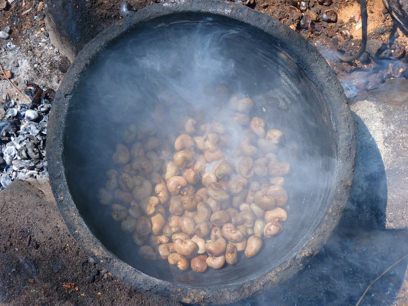 oven-roasting nuts and seeds